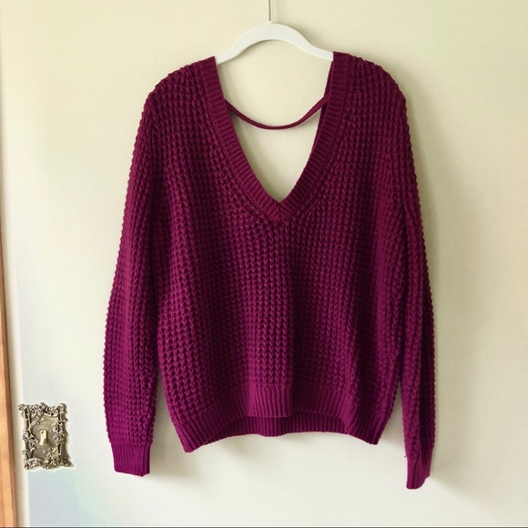 Forever 21 Sweaters - Forever 21 • chunky magenta sweater